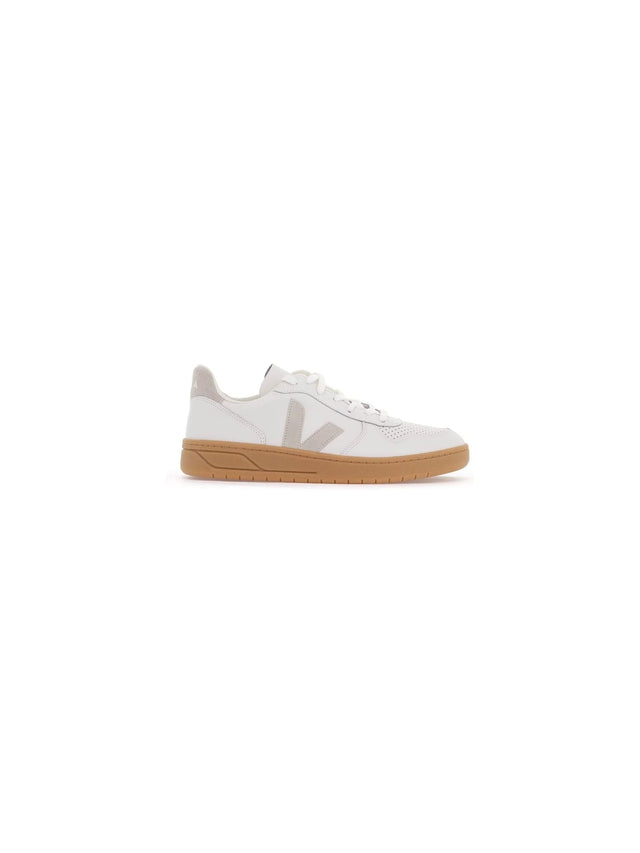 V-10 Chromefree Leather Sneakers-Veja-JOHN JULIA