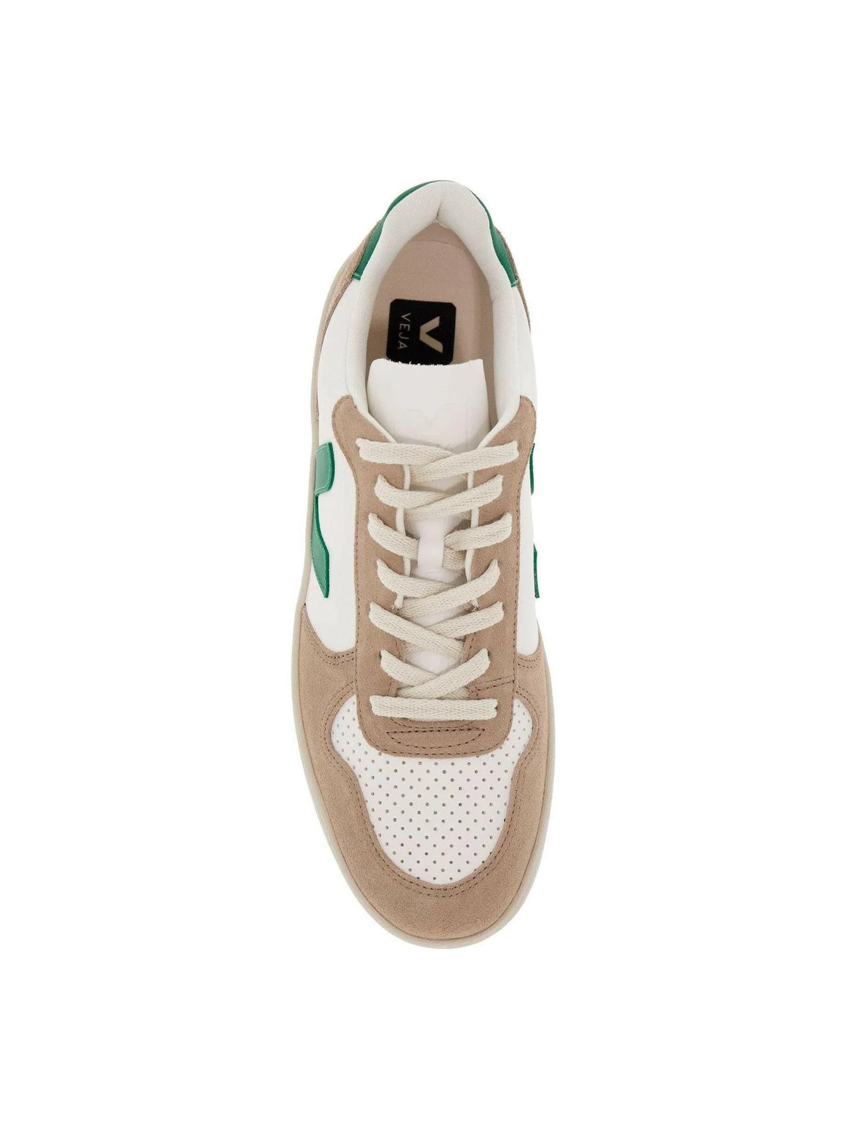 V-10 Chromefree Leather Sneakers-VEJA-JOHN JULIA