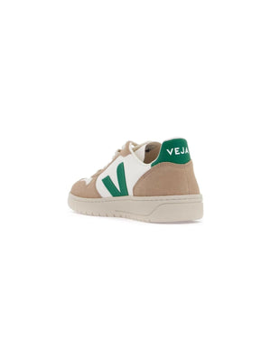 V-10 Chromefree Leather Sneakers-VEJA-JOHN JULIA