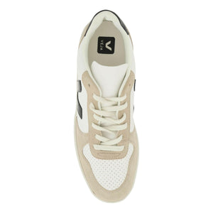 Beige Extra White Black Sahara V-10 Suede Sneakers VEJA JOHN JULIA.