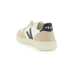 Beige Extra White Black Sahara V-10 Suede Sneakers VEJA JOHN JULIA.