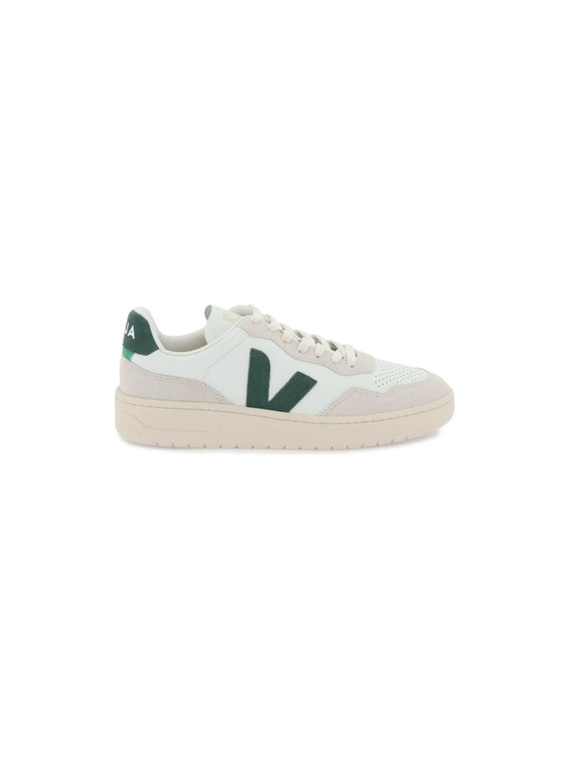 V-90 Leather Sneakers-Veja-JOHN JULIA