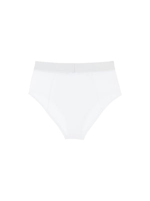 ’90s Logo Ribbed High-Waisted Briefs - Women > Clothing > Lingerie and nightwear > Slips