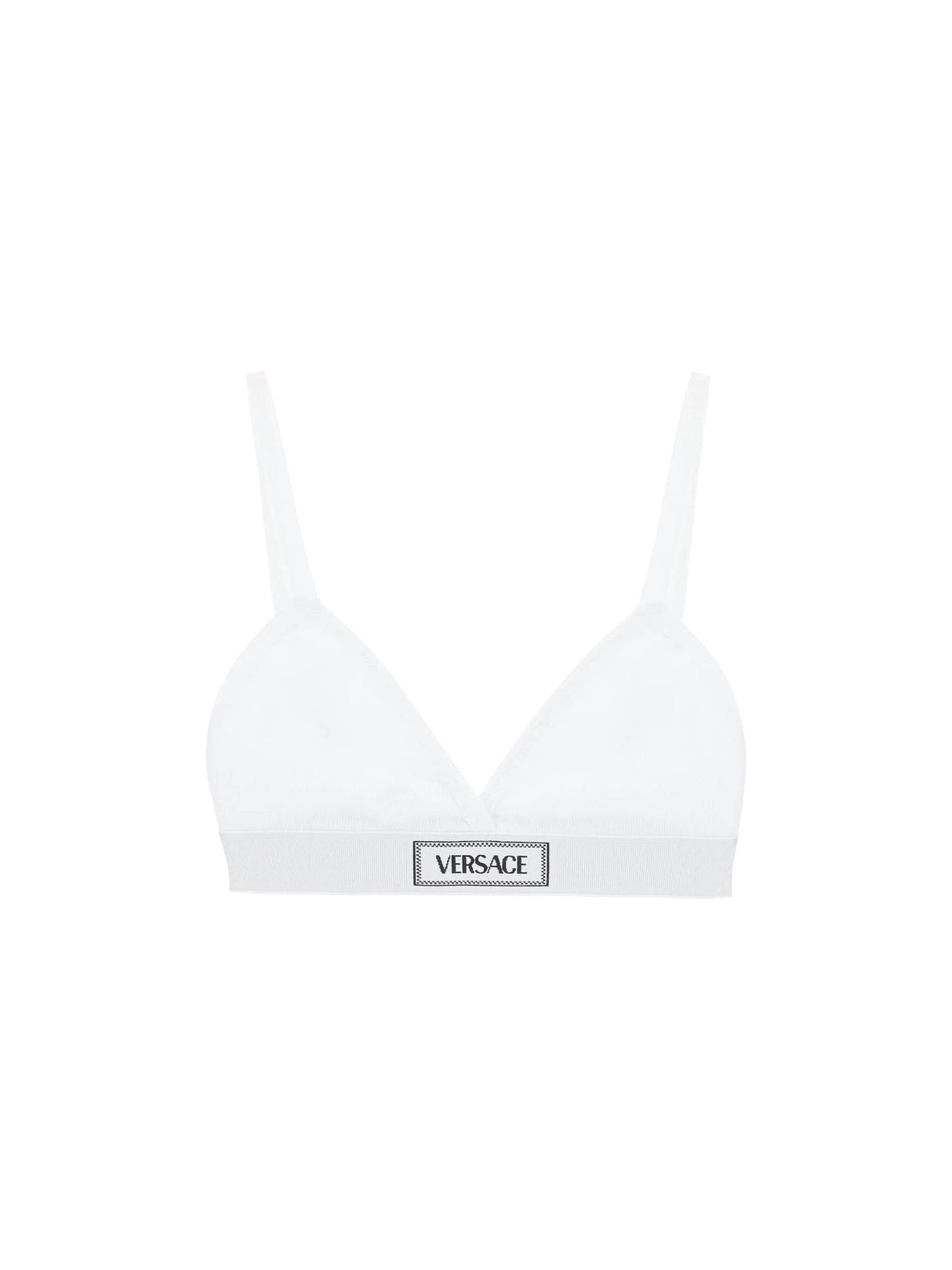 ’90s Logo Ribbed Triangle Bralette - 000 - Women > Clothing > Lingerie and nightwear > Bras