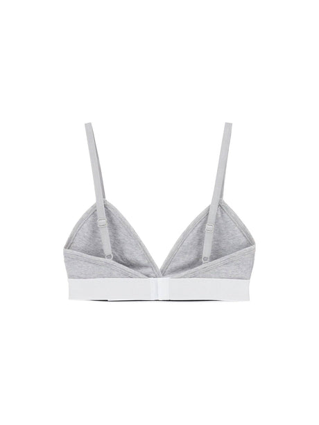 '90s Logo Ribbed Triangle Bralette