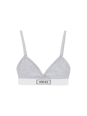 ’90s Logo Ribbed Triangle Bralette - 000 - Women > Clothing > Lingerie and nightwear > Bras