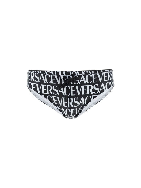 Versace Allover Print Swim Briefs - 000 - Men > Clothing > Underwear and Beachwear > Beachwear