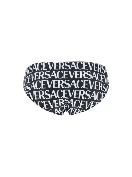 Versace Allover Print Swim Briefs - Men > Clothing > Underwear and Beachwear > Beachwear