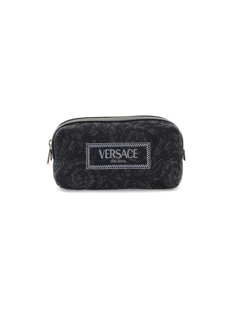 Barocco Jacquard Toiletry Bag-Versace-JOHN JULIA