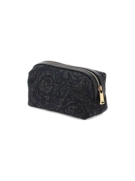 Barocco Jacquard Toiletry Bag-Versace-JOHN JULIA