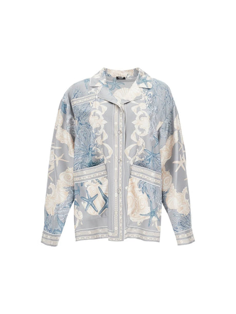 Barocco Sea Print Silk Shirt - 34 - Women > Clothing > Shirts and Blouses > Shirts