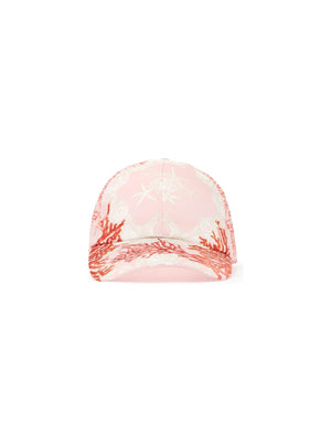 Barocco Sea Print Twill Cap - 54 - Women > Accessories > Hats and hair accessories > Hats