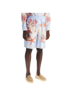 Barocco Sea Silk Shorts.