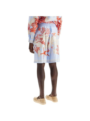 Barocco Sea Silk Shorts.