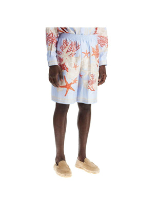 Barocco Sea Silk Shorts.