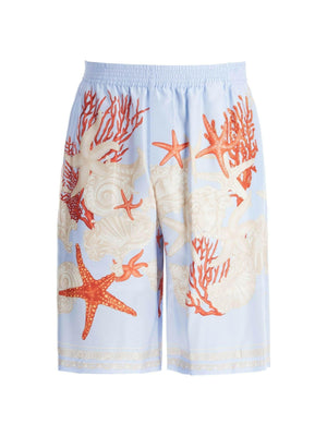 Barocco Sea Silk Shorts.