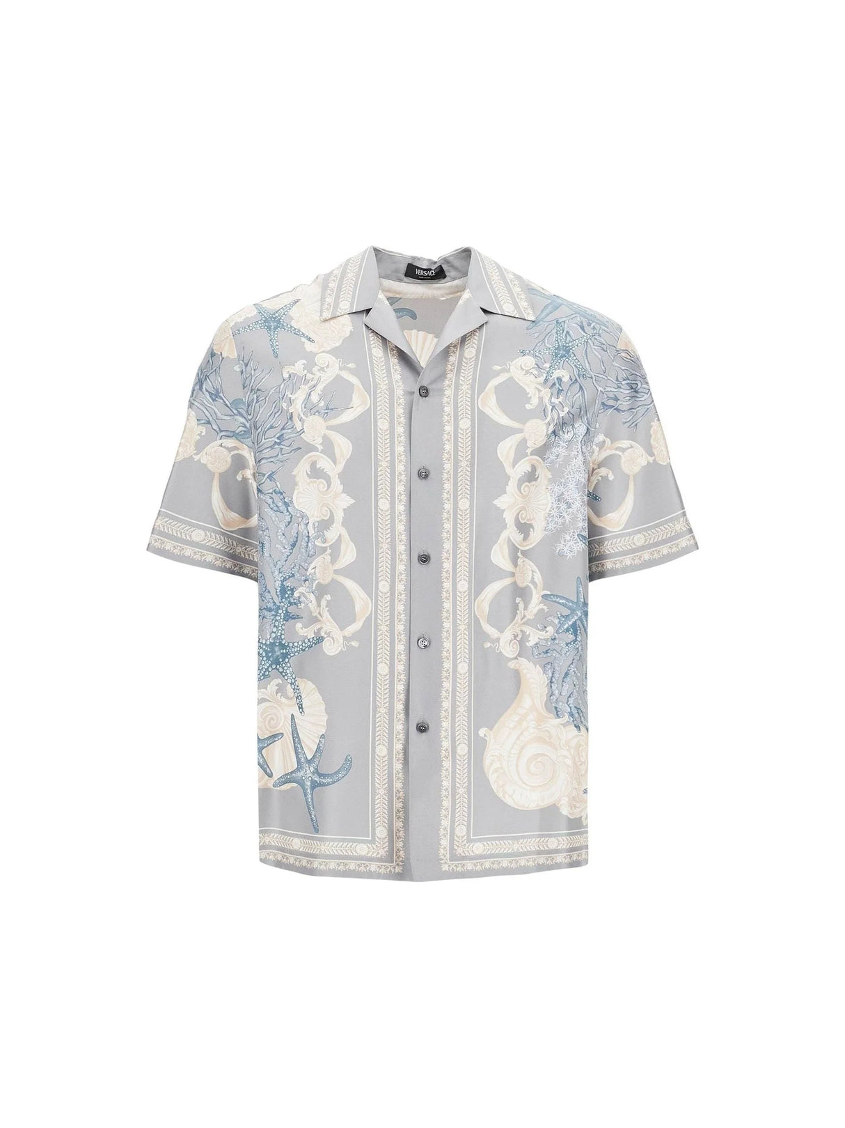 Baroque Printed Silk Bowling Shirt Set For The