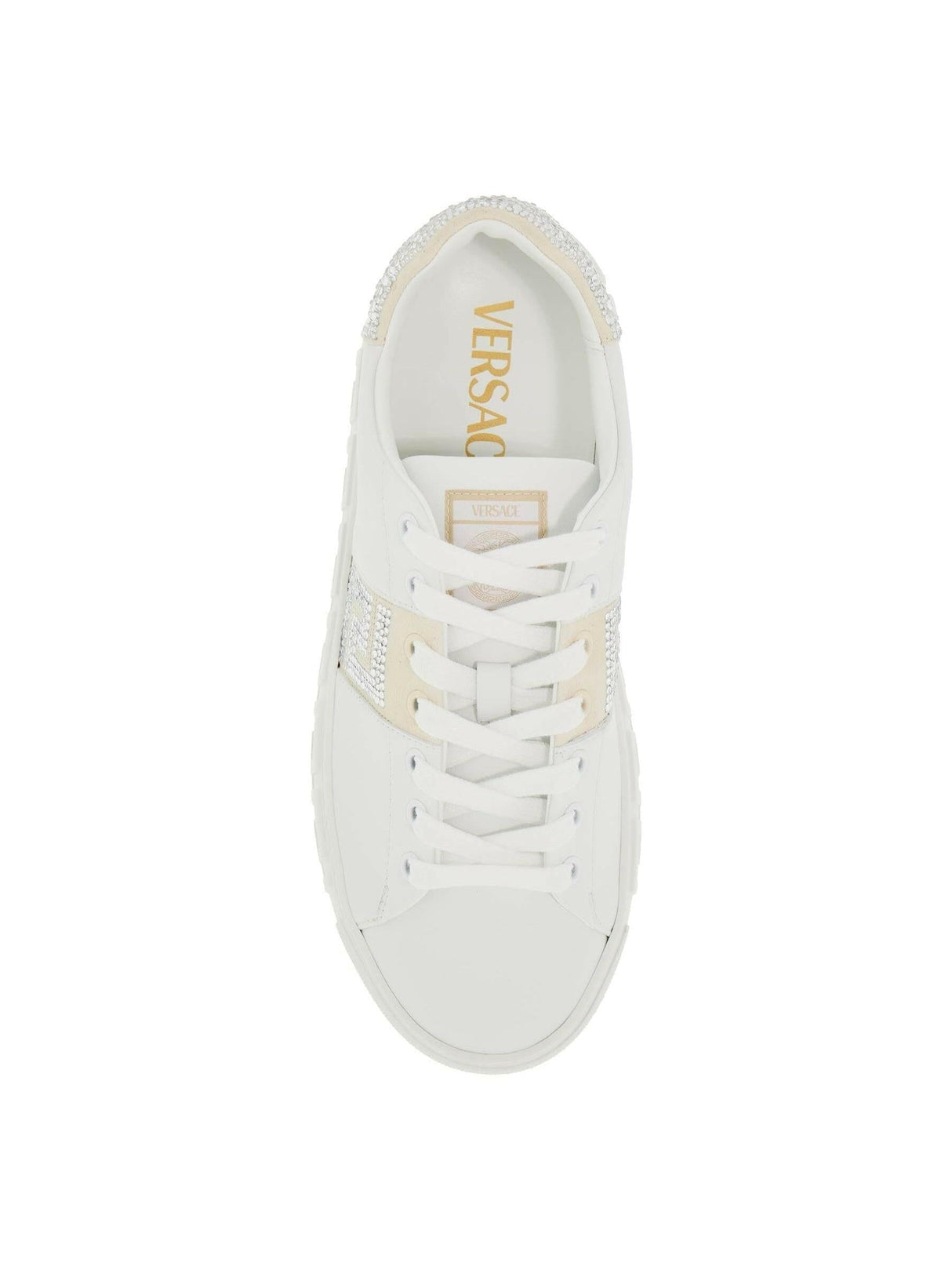 Crystal Greca Sneakers.