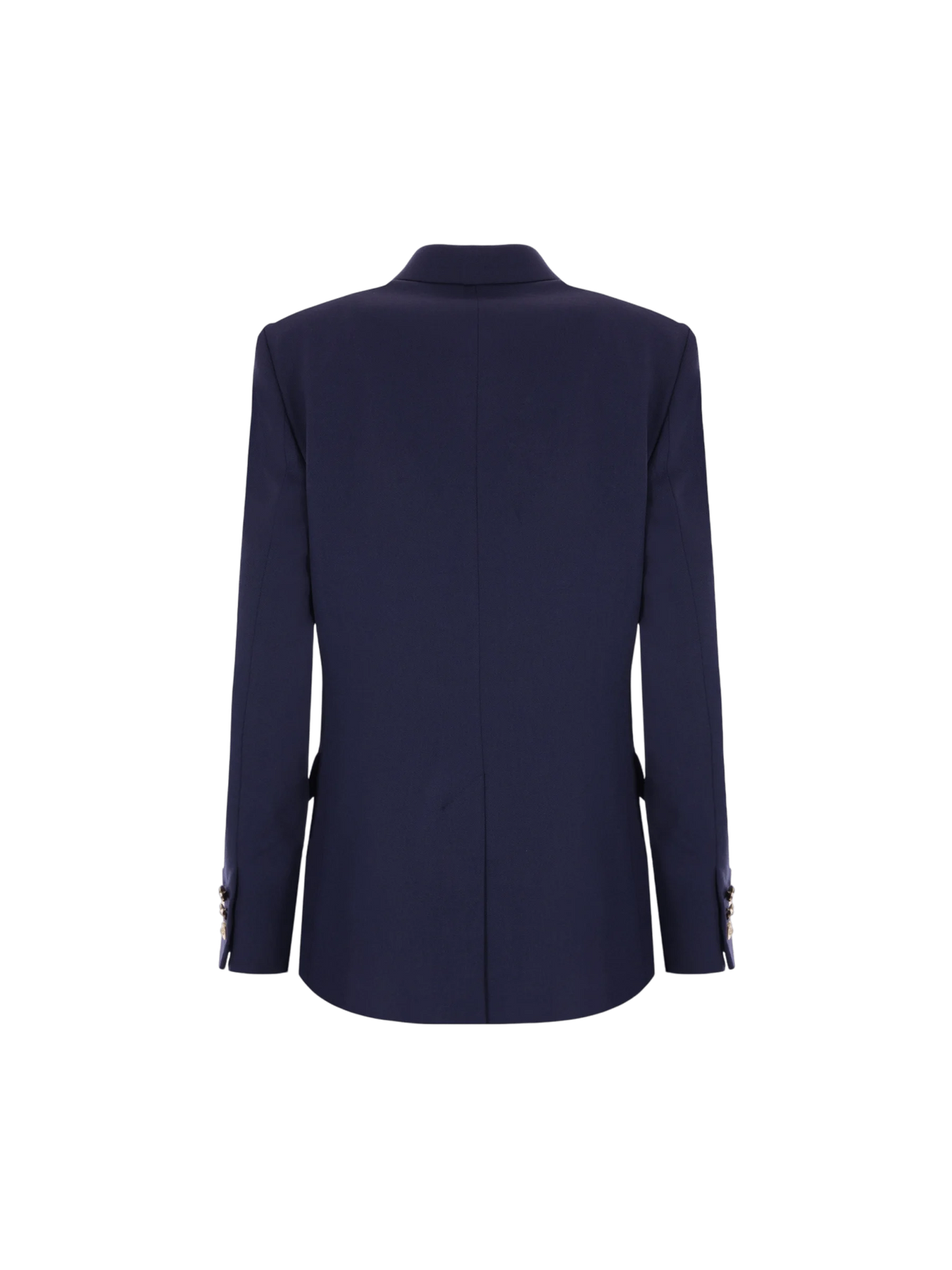 Double-Breasted Twill Jacket-Versace-JOHN JULIA