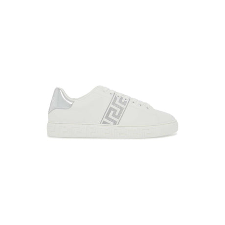 Embroidered Greca Sneakers.