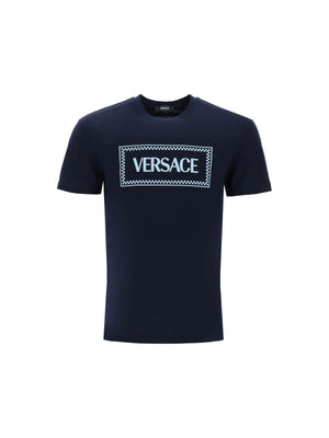 Embroidered Logo T-Shirt VERSACE JOHN JULIA.