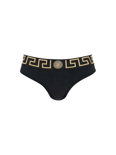 Greca Border ECONYL® Bikini Bottom.