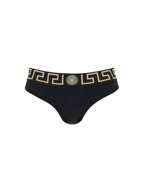 Greca Border ECONYL® Bikini Bottom.