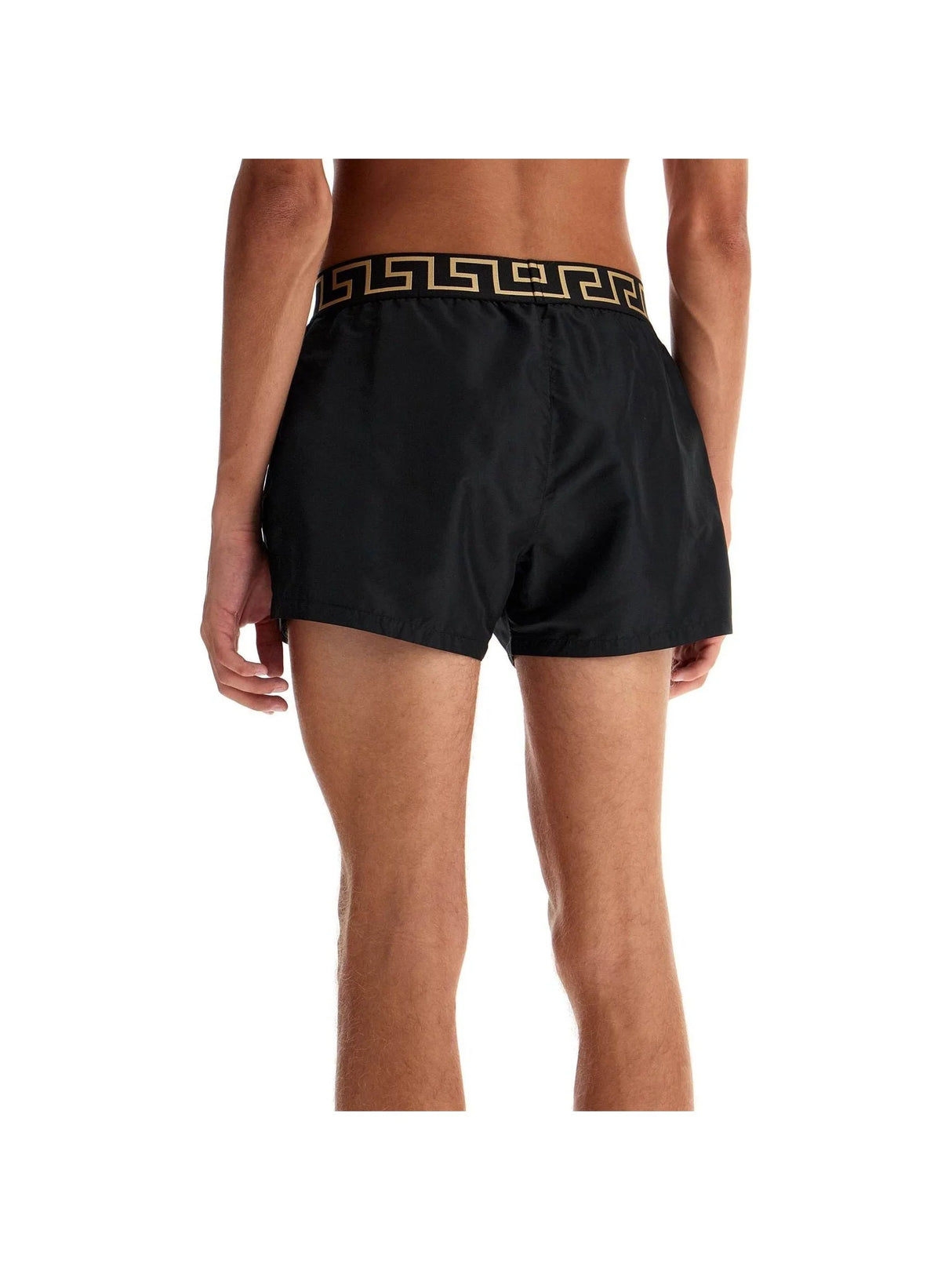 Greca Border Swim Shorts-Versace-JOHN JULIA