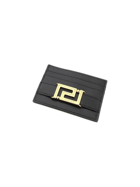 Greca Goddess Leather Cardholder