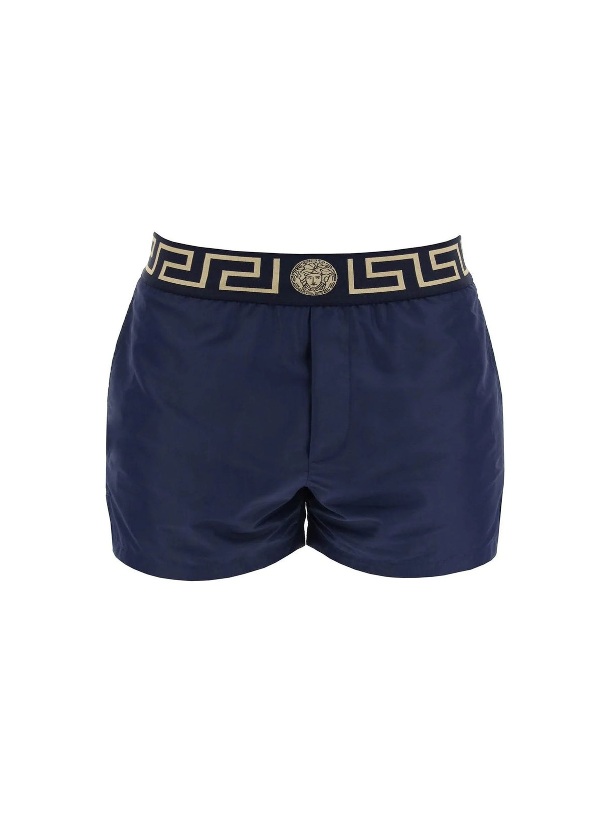 Greca Jacquard Nylon Sea Shorts - 000 - Men > Clothing > Underwear and Beachwear > Beachwear