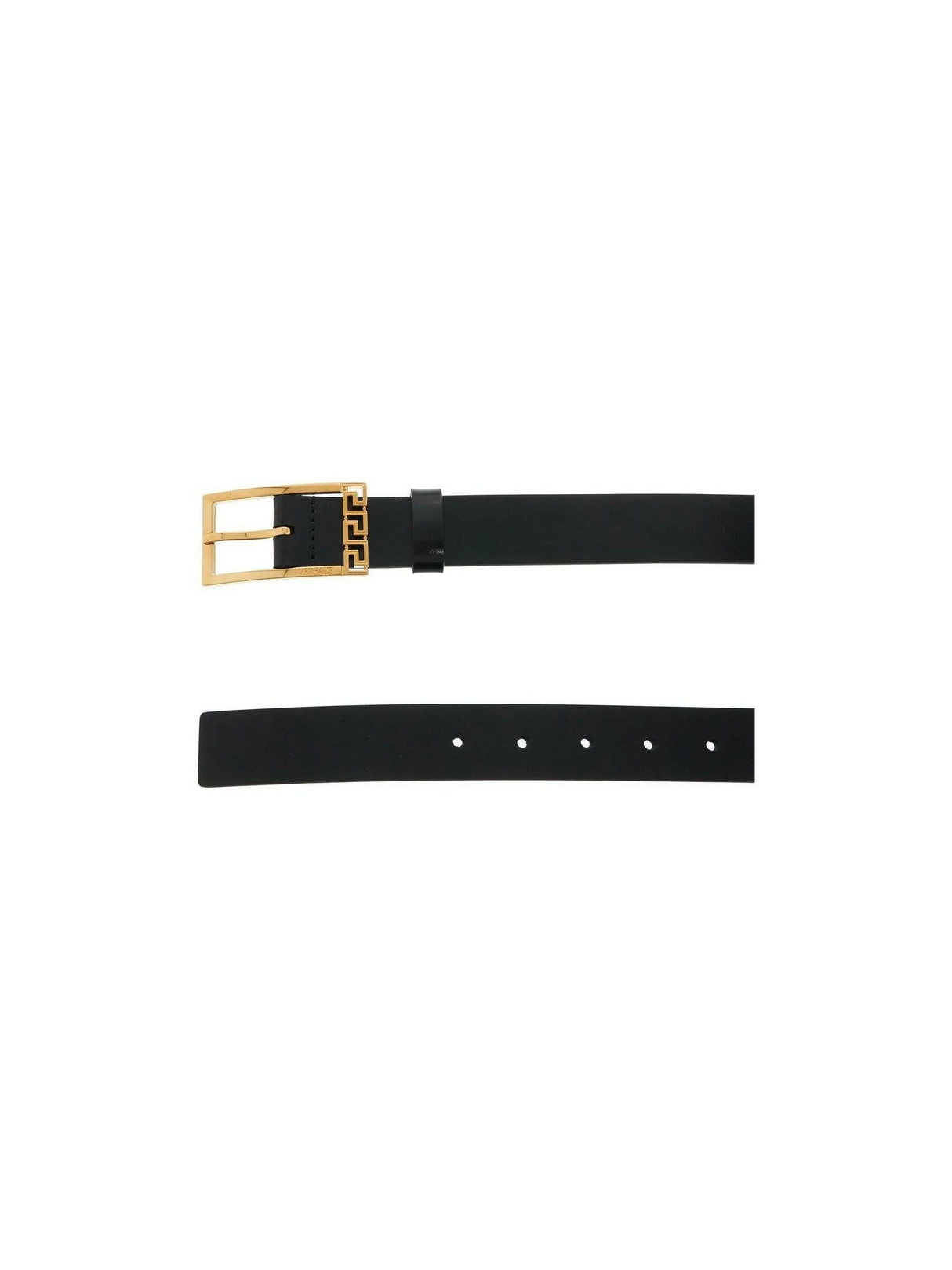 Greca Leather Belt.