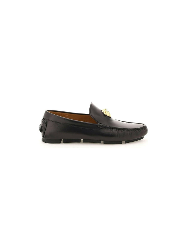 La Medusa Leather Loafers.