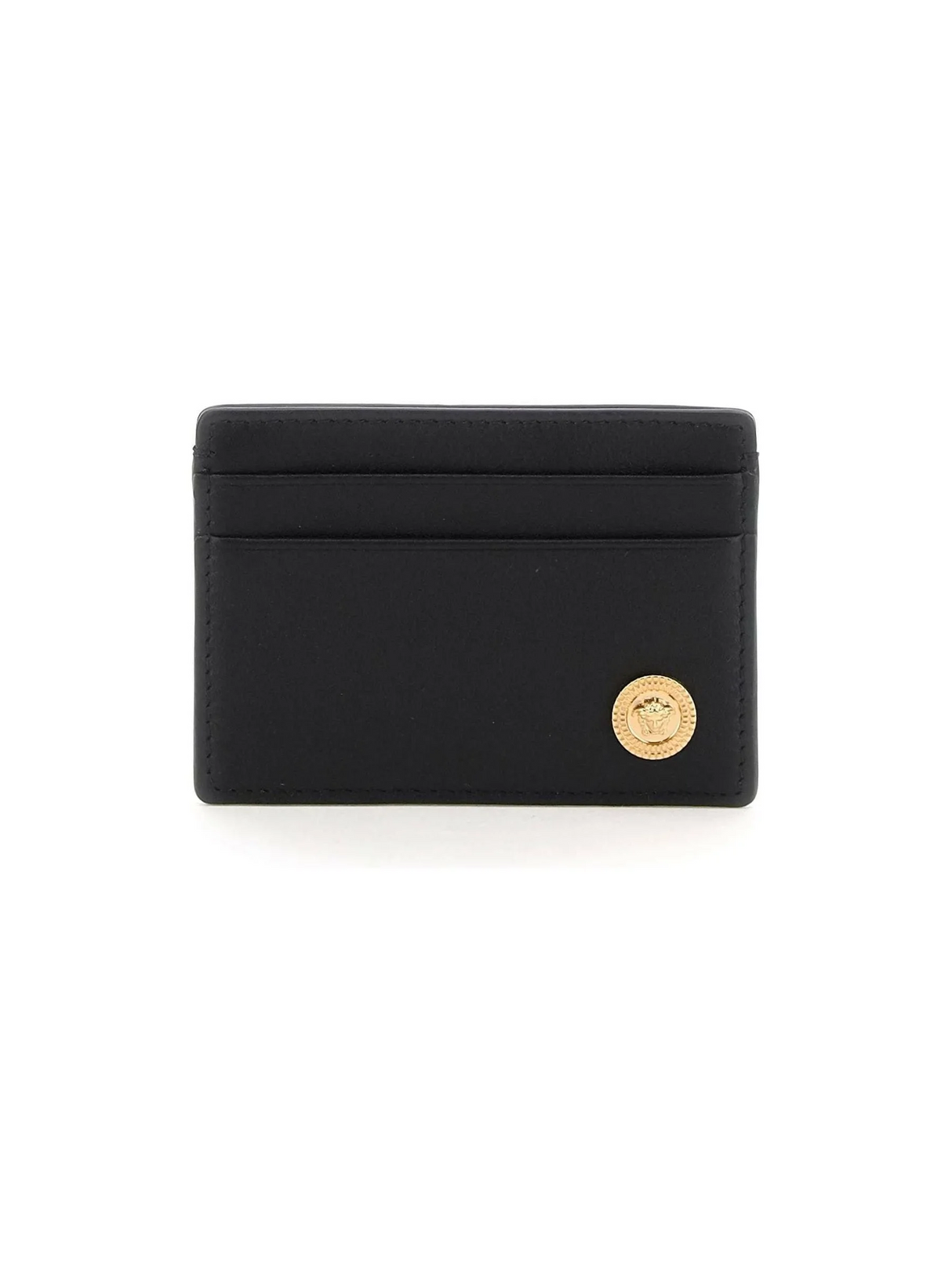 Leather Medusa Cardholder VERSACE JOHN JULIA.