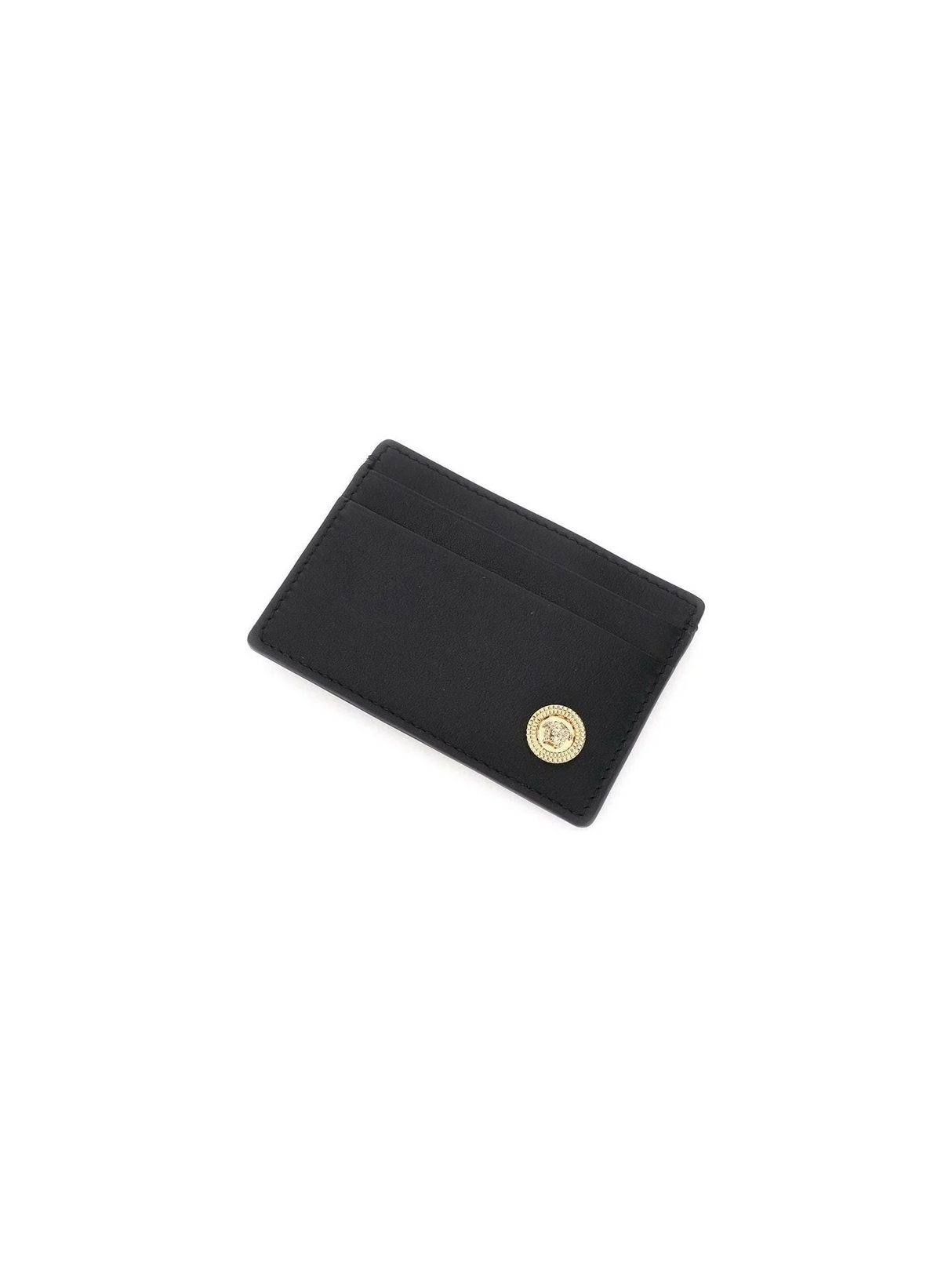 Leather Medusa Cardholder VERSACE JOHN JULIA.