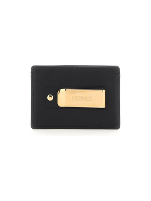 Leather Medusa Cardholder VERSACE JOHN JULIA.