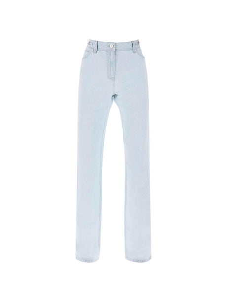 Light Blue Medusa '95 Cotton Jeans VERSACE JOHN JULIA.