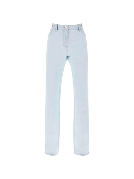 Light Blue Medusa '95 Cotton Jeans VERSACE JOHN JULIA.