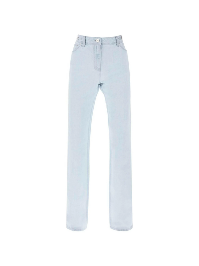 Light Blue Medusa '95 Cotton Jeans VERSACE JOHN JULIA.