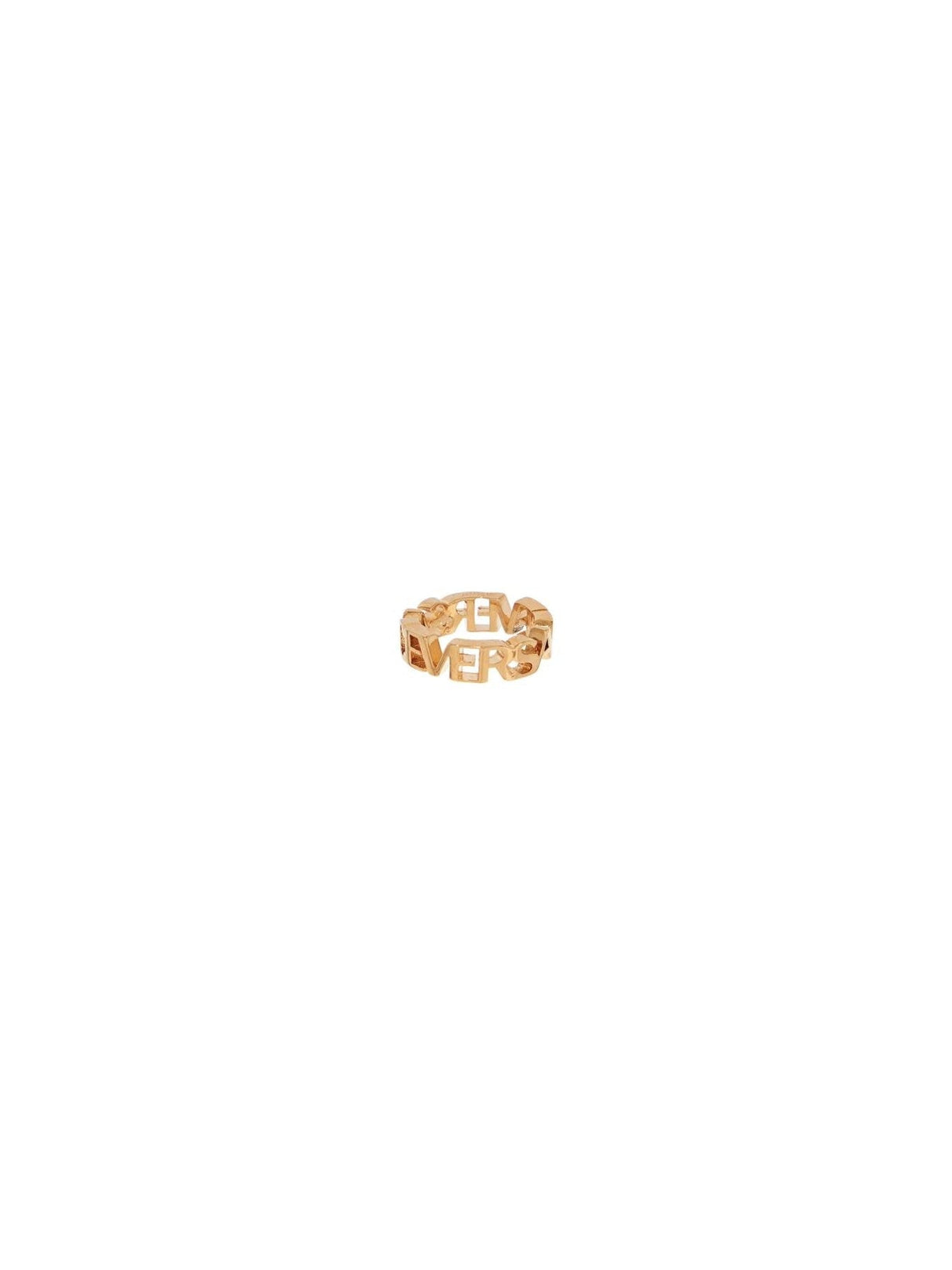 VERSACE-Ring With Logo Design-JOHN JULIA