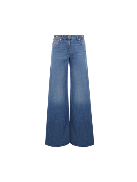 Medusa 95 Wide-leg Jeans-Versace-JOHN JULIA