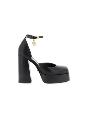 Black 'Medusa Aevitas' Pumps VERSACE JOHN JULIA.