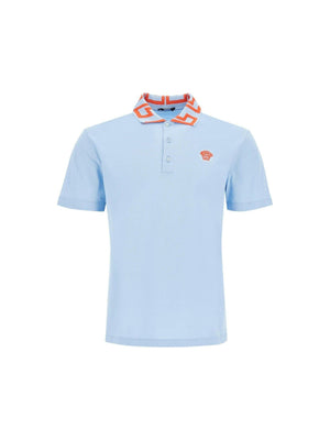 Medusa Greca Polo Shirt.