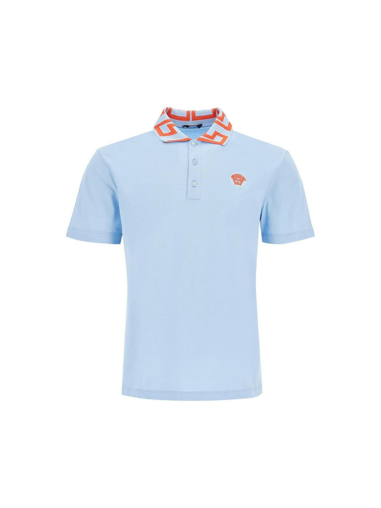 Medusa Greca Polo Shirt.