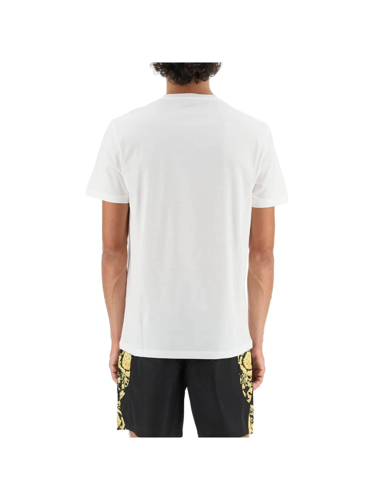 VERSACE-Medusa Studded Taylor Fit T-Shirt-JOHN JULIA