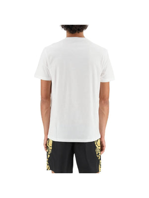 VERSACE-Medusa Studded Taylor Fit T-Shirt-JOHN JULIA