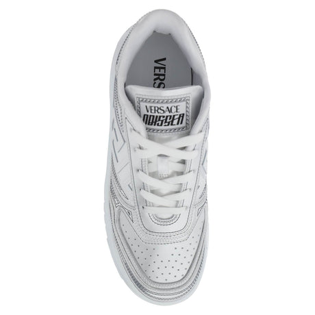 Metallic Odissea Faux Leather Sneakers - Men > Shoes > Sneakers