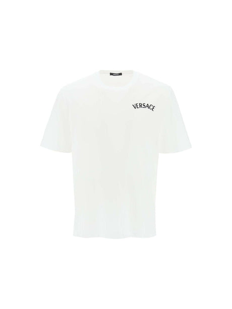 Milano Stamp Crew Neck T-Shirt VERSACE JOHN JULIA.