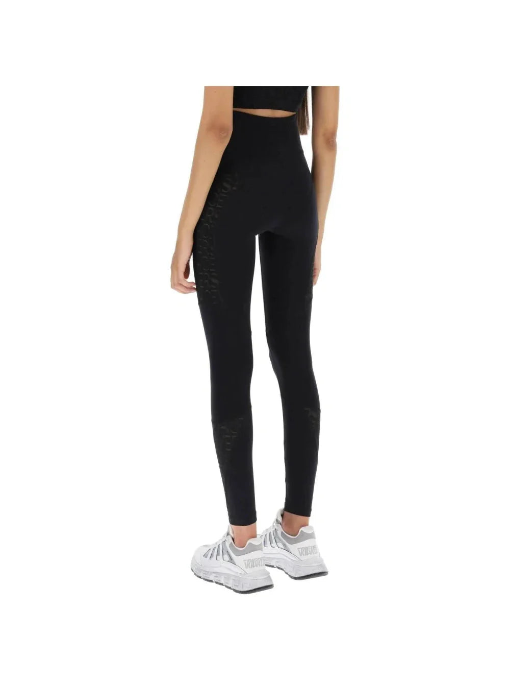 Sports Leggings With Lettering VERSACE JOHN JULIA.