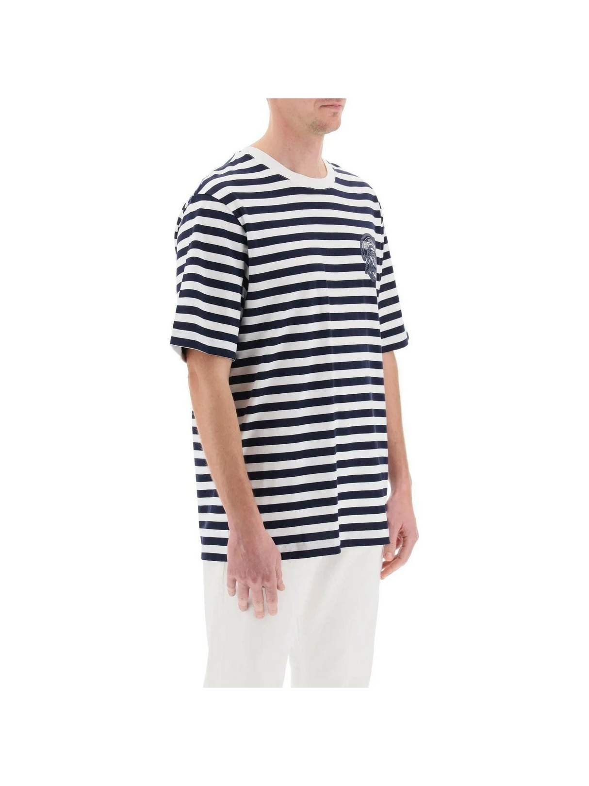 Nautical Stripe T-Shirt VERSACE JOHN JULIA.