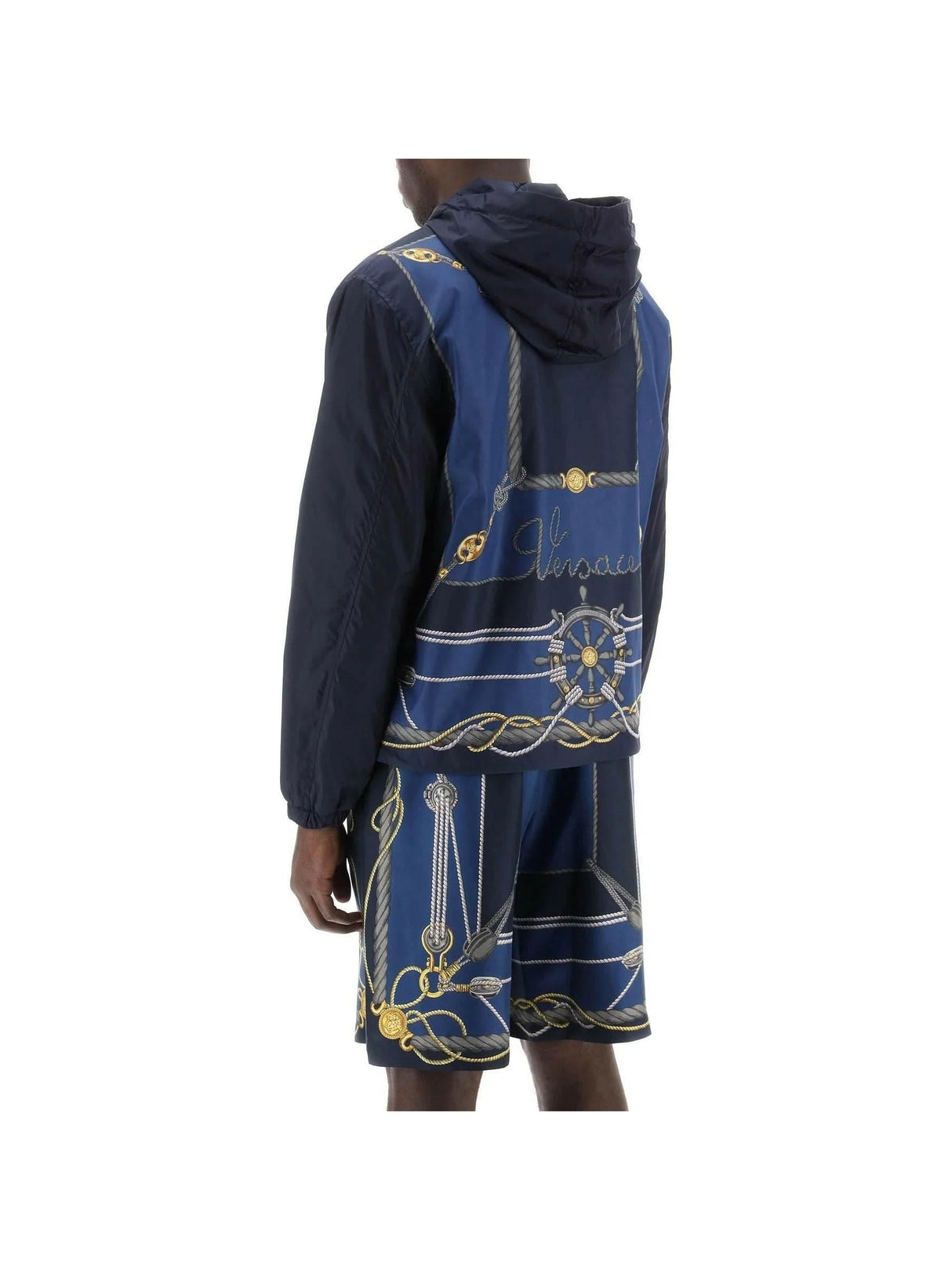 Nautical Windbreaker Jacket VERSACE JOHN JULIA.